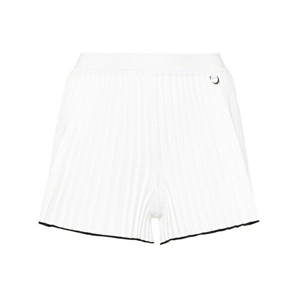 ジャクエムス レディース 心地好いズボン下 ボトムス Le short maille pliss￡ shorts White