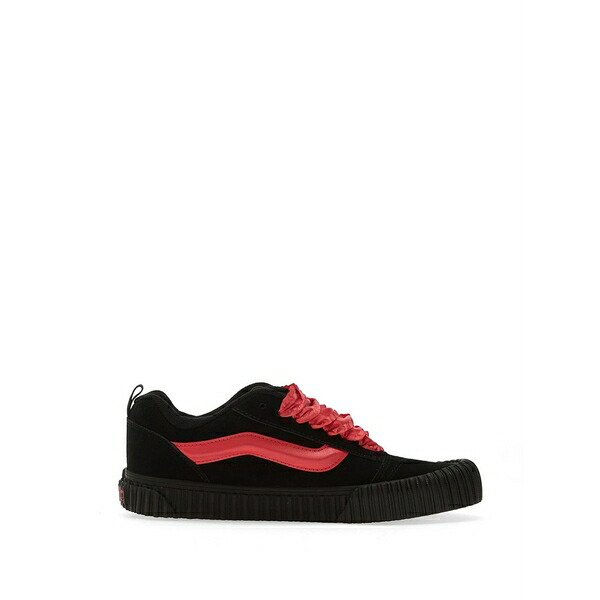 バンズ メンズ スニーカー シューズ Knu skool ruffled lace-up sneakers Black
