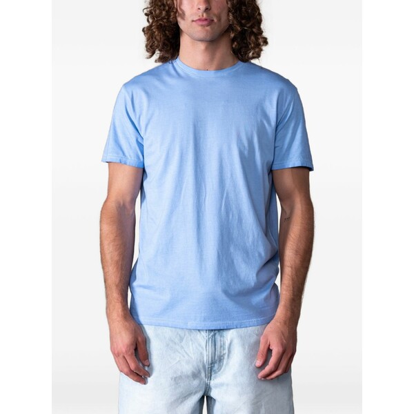 作り名 御召しもの メンズ ティーシャツ トップス Jules crew-neck t-shirt Blue