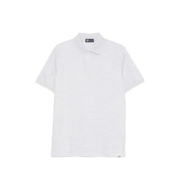 ポールアンドシャーク メンズ ポロシャツ トップス Short-sleeve polo shirt Grey|asty