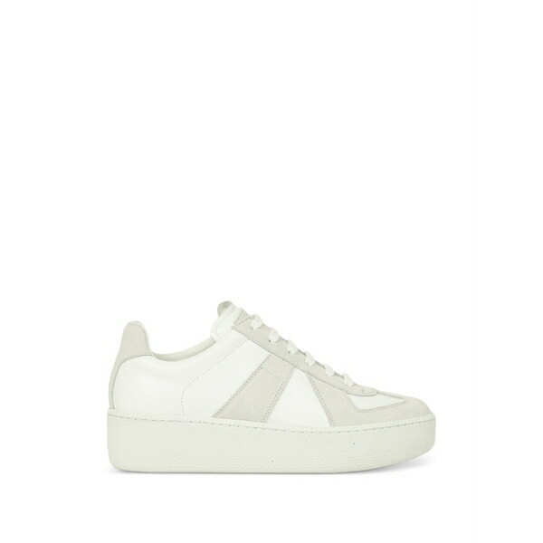 マルタンマルジェラ メンズ スニーカー シューズ Replica platform-sole sneakers White