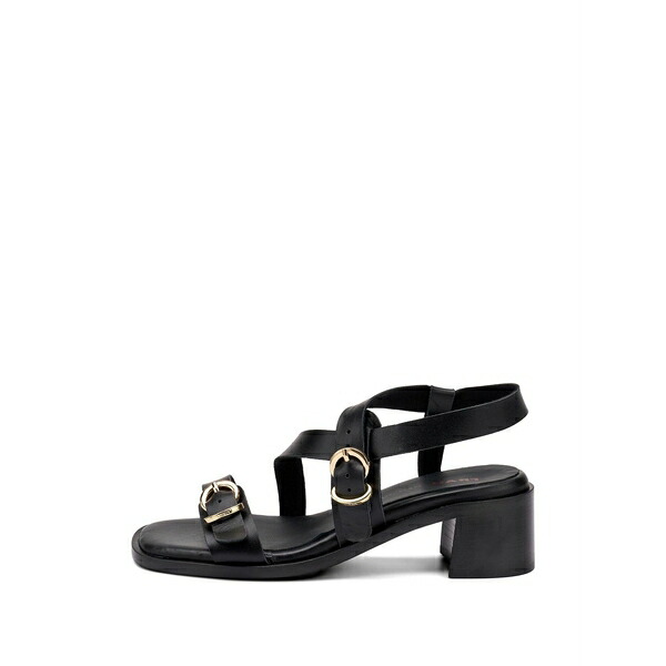 御上さん レディース サンダル シューズ Multi-strap sandals Black
