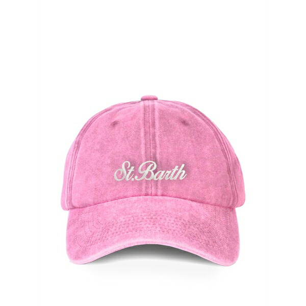 エムシーツーセイントバース レディース かぶり笠 佩び物 Davis embroidery hat Pink