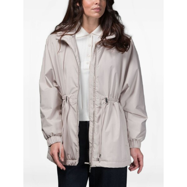 ムーレー レディース 上衣＆上衣 アウター Galilea-stp hooded zipped jacket Neutrals