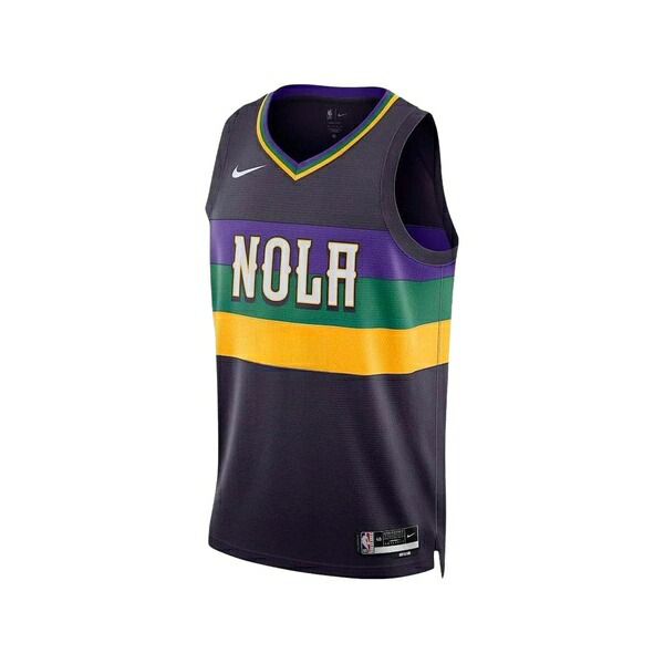 ナイキ メンズ ティーシャツ トップス Nba new orleans pelicans city swingman jersey Purple