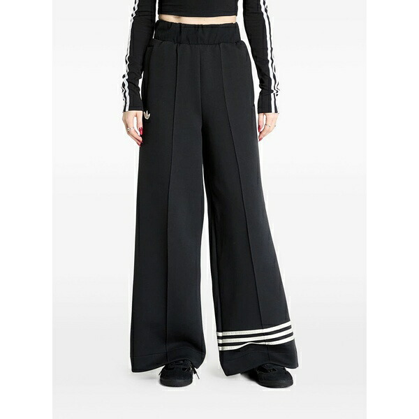 アディダス レディース 心地好いズボン下 ボトムス Neuclassics adicolor track pants Black
