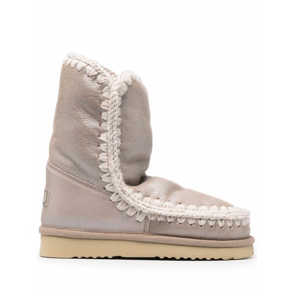 モウ レディース ブーツ シューズ 24 metallic boots Neutrals