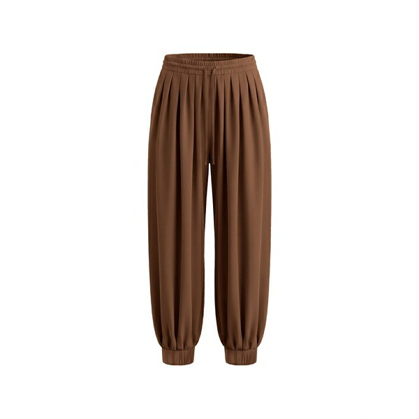 ニコラスカークウッド レディース 心地好いズボン下 ボトムス Liselle tapered trousers Brown