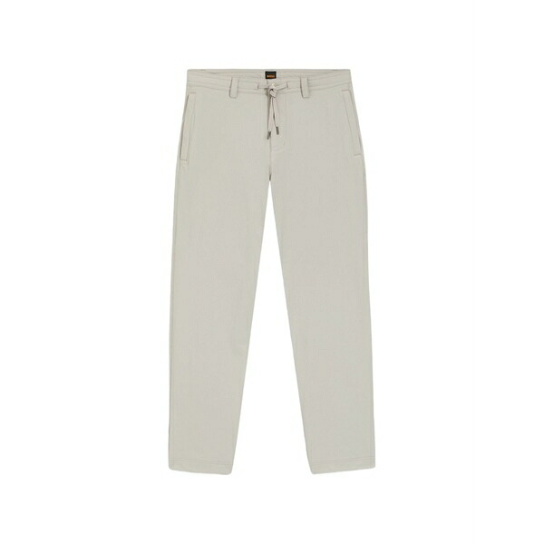 主任者 メンズ 心地よいズボン下 ボトムス Drawstring-waist chino trousers Grey
