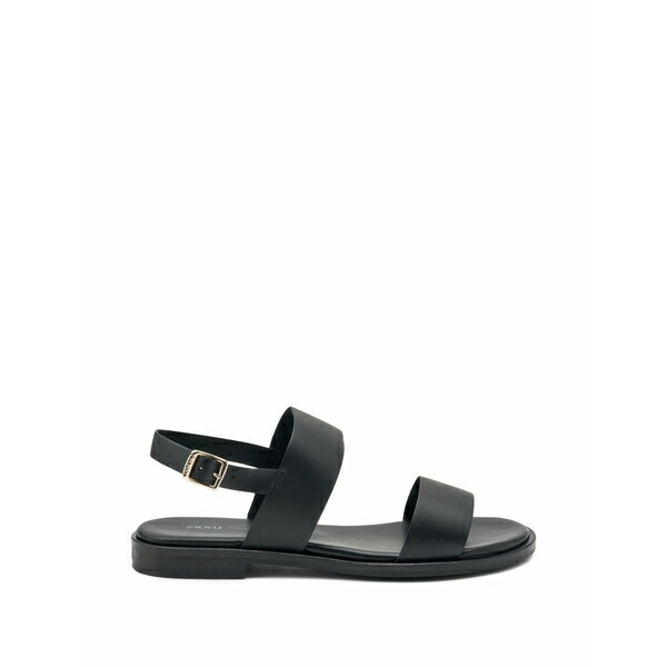 フラウ レディース サンダル シューズ Double-strap sandals Black｜asty