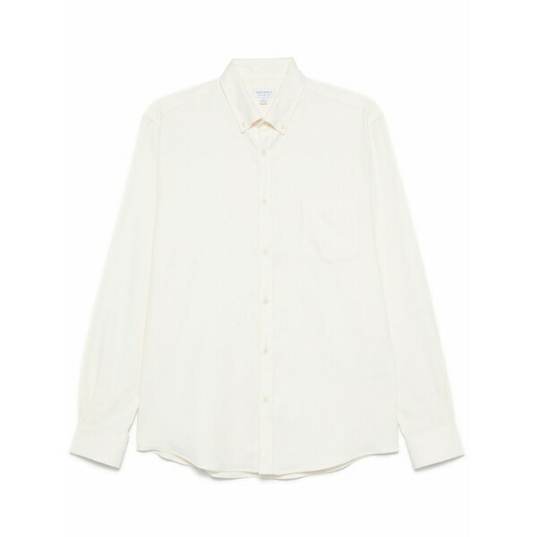 サンスペル メンズ プルオーバー トップス Flannel button-up shirt Neutrals