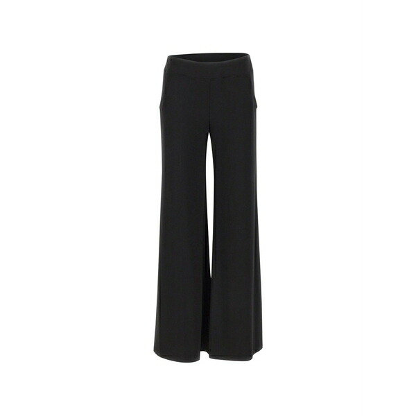 ジョセフリブコフ レディース 心地よいズボン下 ボトムス Elasticated-waistband wide-leg trousers Black
