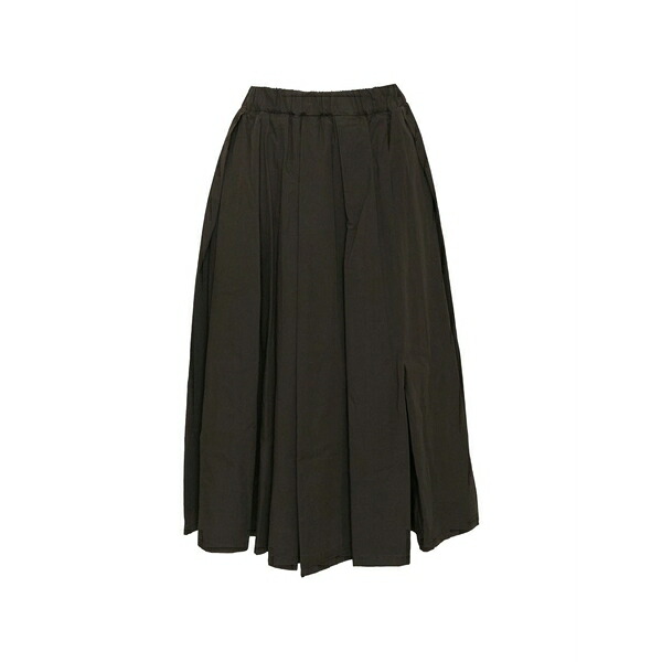 エムエスジイエム レディース スコート ボトムス Pleated elasticated-waist skirt Brown