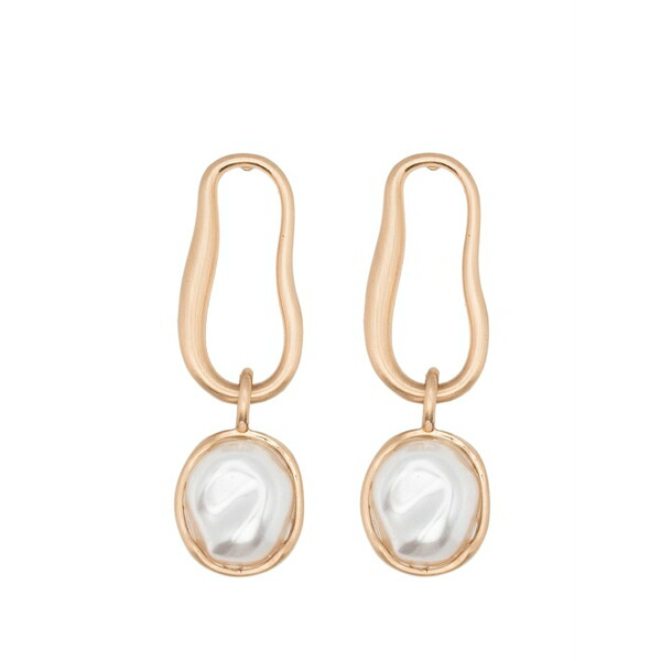 カルトガイア メンズ ピアス・イヤリング アクセサリー Vera drop earrings Gold｜asty