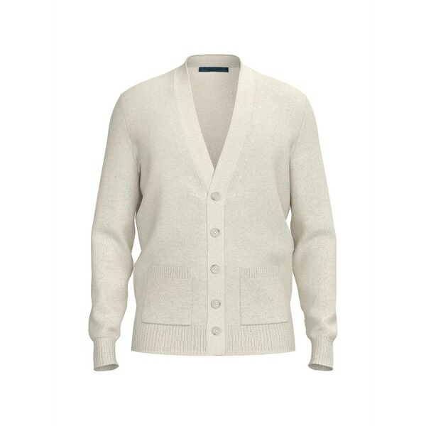 主任者 メンズ ジレー アウター X beckham patch-pocket v-neck cardigan Neutrals