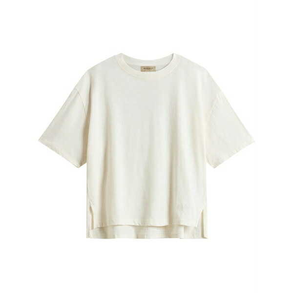 羊毛 分限者 レディース プルオーバー トップス Cotton t-shirt Neutrals