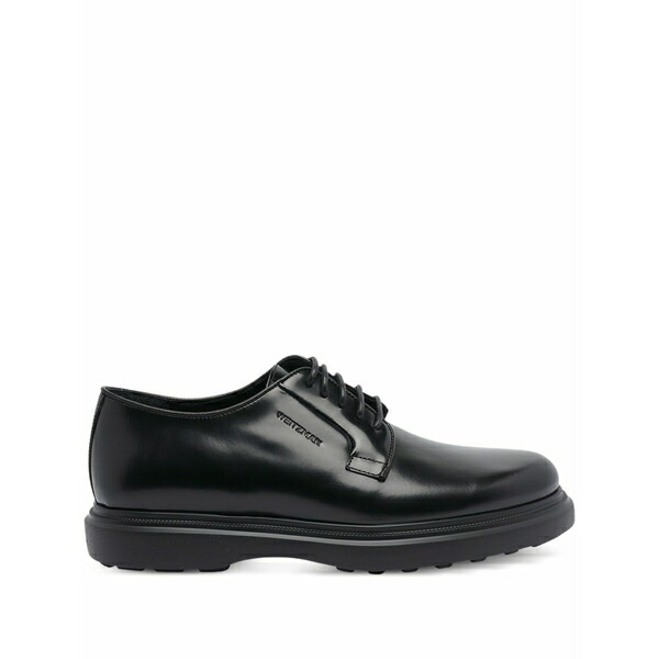 スチュアート ワイツマン メンズ お召しものシューズ シューズ Round-toe lace-up shoes Black