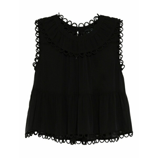 シンシアローレイ レディース ティーシャツ トップス Annabelle blouse Black