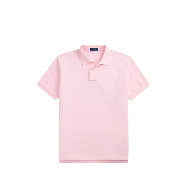 ラルフローレン メンズ スポーツシャツ トップス Logo-embroidered polo shirt Pink