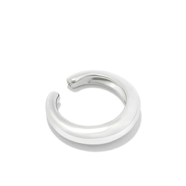 トム白木 メンズ ピアス・イヤリング 付属物 Sterling silver ear cuff Silver