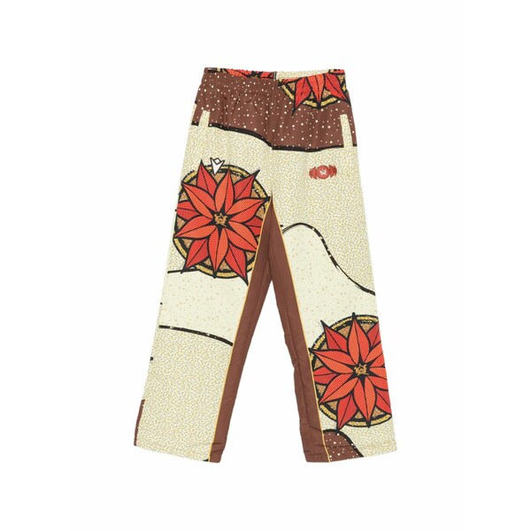 パントフォラドーロ メンズ 心地よいズボン下 ボトムス X thebe magugy graphic-print trousers Neutrals