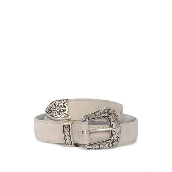 オルチアーニ レディース 三尺帯 付属物 Floral embossed belt Neutrals