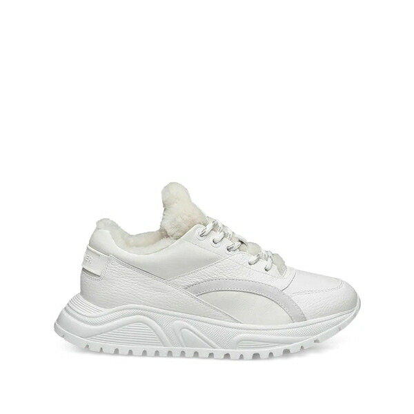 ボグナー レディース スニーカー シューズ Shearling panelled sneakers White