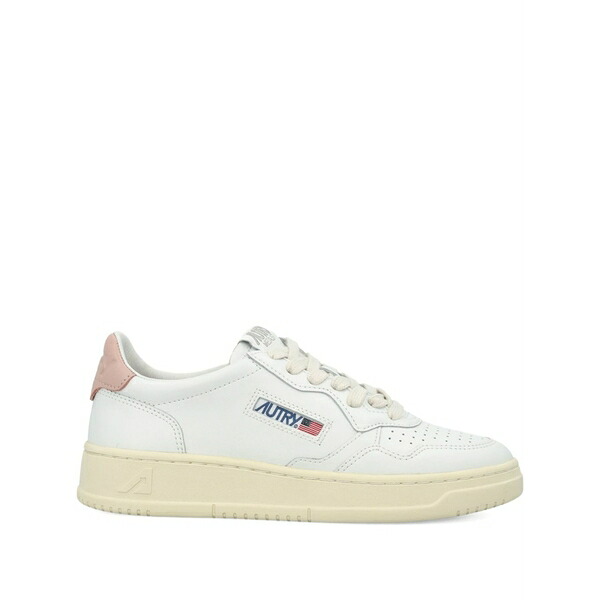 オートリー レディース スニーカー シューズ Padded collar medalist sneakers White