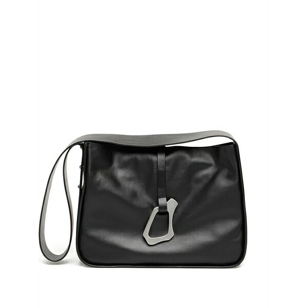 ヘリオットエミル レディース ショルダーバッグ 御徒面子 Confluence shoulder bag Black