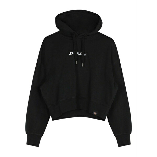 ディッキーズ レディース 編み物\u0026プルオーバー アウター Boxy loretto hoodie Black