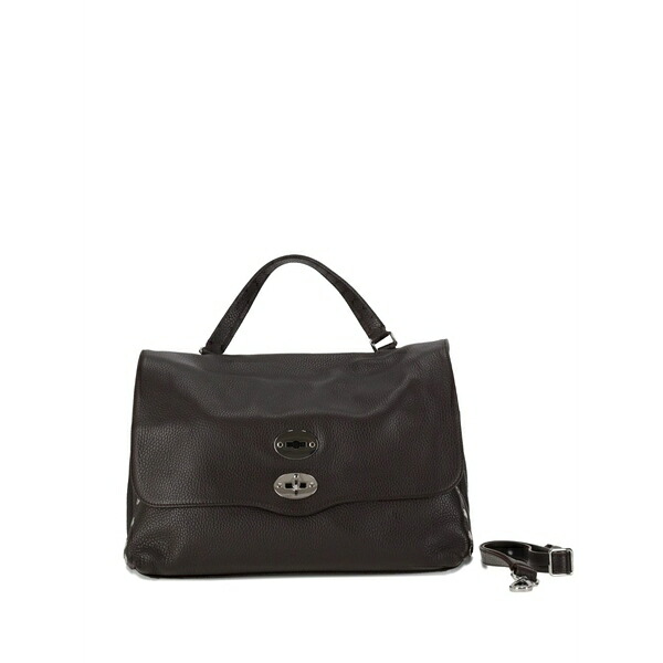 ザネラート レディース ショルダーバッグ 御徒面子 Medium postina￠ shoulder bag Black