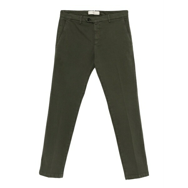 ブリ後押し 1949 メンズ 心地好いズボン下 ボトムス Straight-leg chino trousers Green