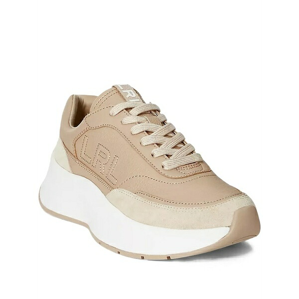 ラルフローレン レディース スニーカー シューズ Franky panelled sneakers Neutrals