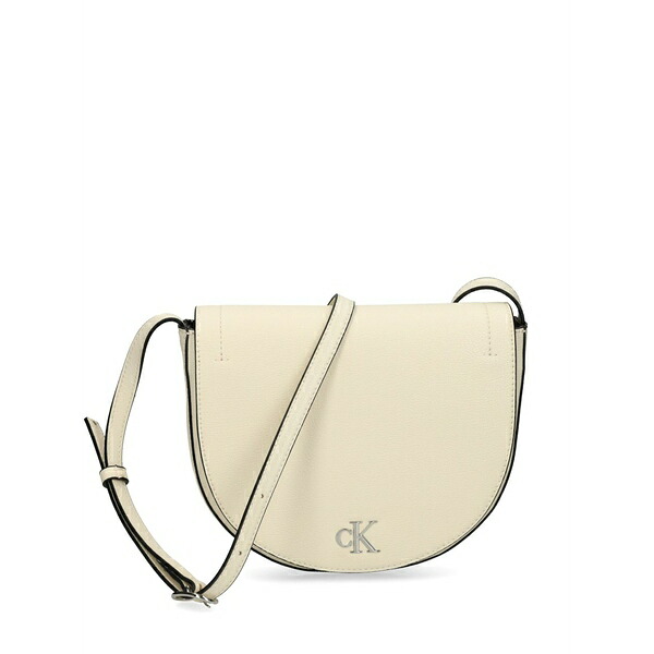 カルバンクライン レディース ショルダーバッグ 御徒面子 Minimal monogram crossbody bag Neutrals
