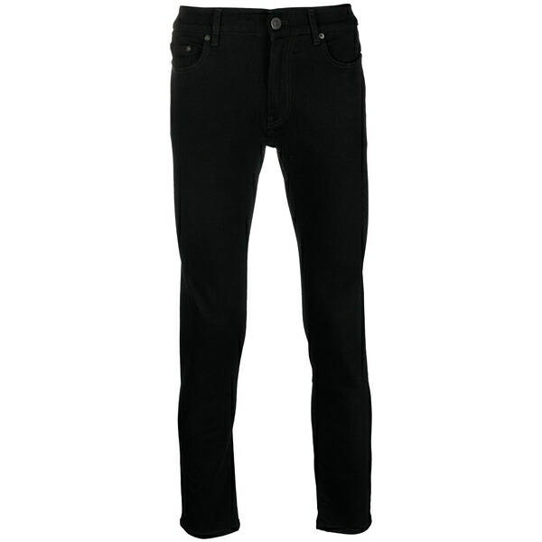 PTトリノ メンズ ジーンズズボン下 ボトムス Skinny-cut cotton jeans Black