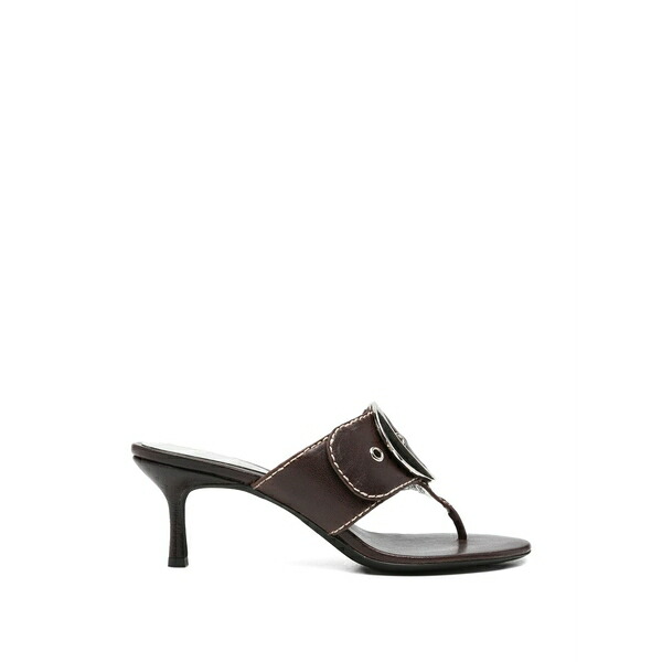 ジェフリー キャンベル レディース サンダル シューズ Solani buckle-detail sandals Brown｜asty