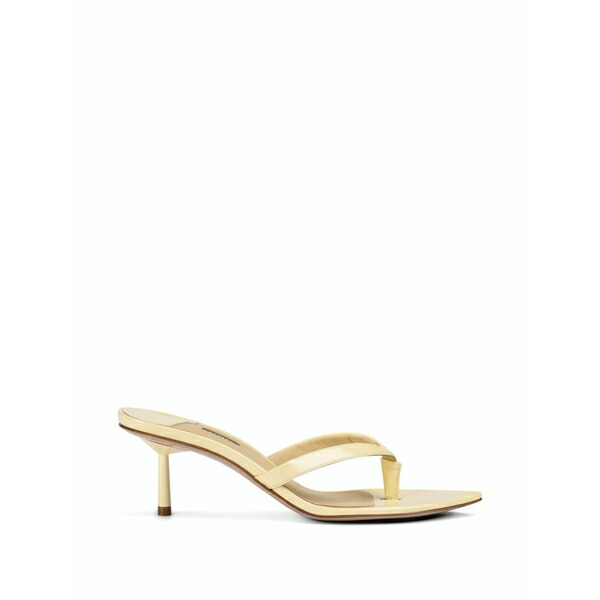 ル シラ レディース サンダル シューズ Giselle thong-strap sandals Yellow