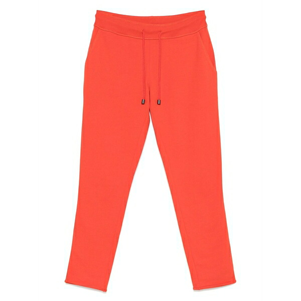ジュヴィア レディース 心地好いズボン下 ボトムス Cotton-blend track pants Red
