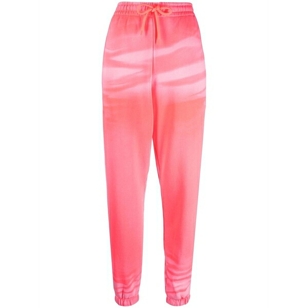 アレキサンダーワン レディース カジュアルパンツ ボトムス Garment-dyed lounge track trousers Pink｜asty