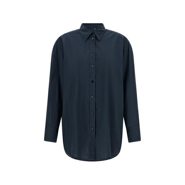 ザカス  レディース プルオーバー トップス Tessa poplin shirt Blue
