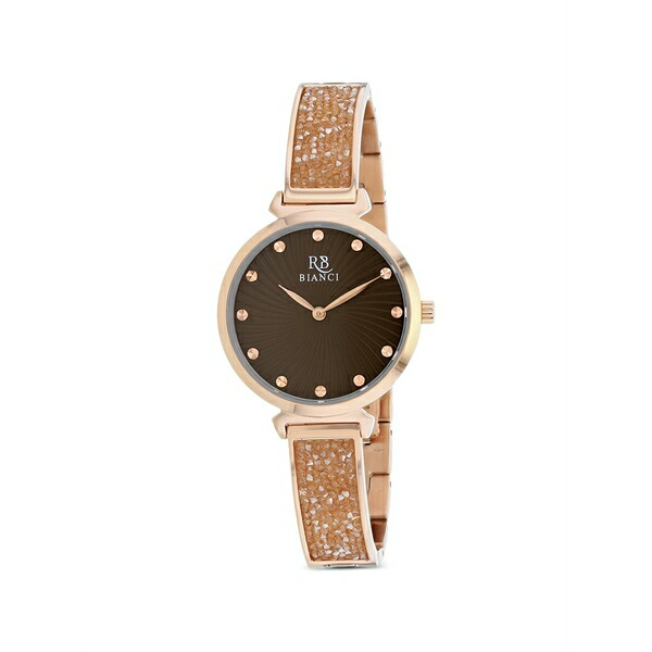 ロベルト ビアンキ レディース ウオッチ 付属物 Billare crystal-embellished 32粍 watch Brown