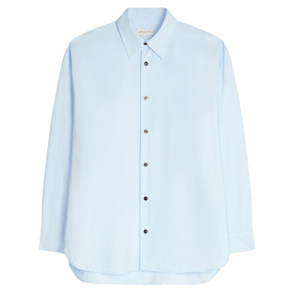ドリス・ヴァン・ノッテン メンズ プルオーバー トップス Cotton shirt  Blue
