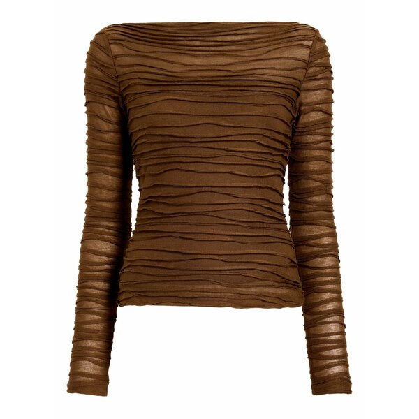 プロエンザ スクーラー 白いこと 下げ札 レディース プルオーバー トップス Paloma top  Brown