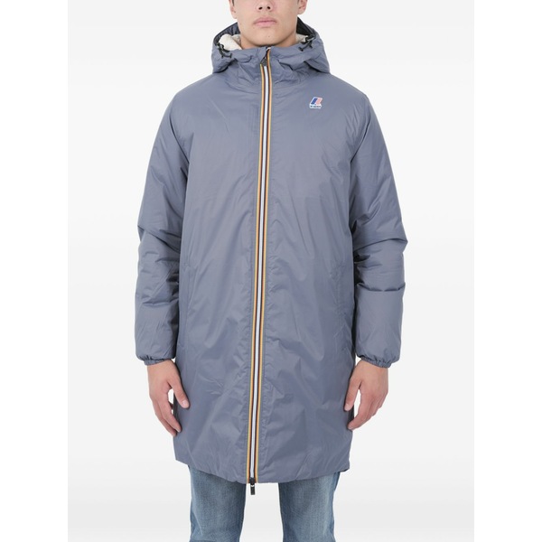 ケイ通い路 メンズ 厚地の外套 アウター Le vrai 3.0 eiffel orsetto hooded coat Grey