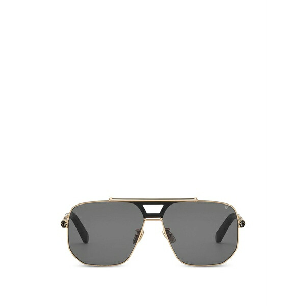 フィリッププレイン メンズ サングラス・アイウェア アクセサリー Royal sunglasses Gold|asty