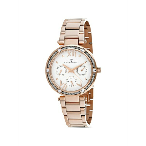 クリスチャンバンサント レディース ウォッチ 佩び物 Sienna 33粍 watch White