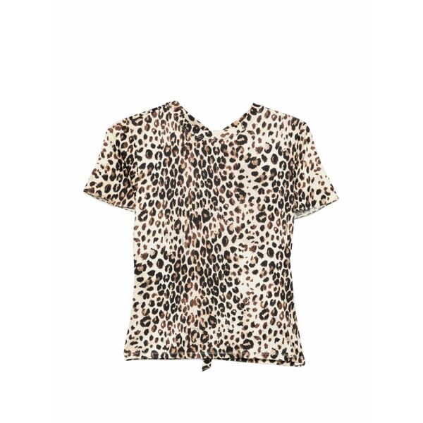 マレーラ レディース ティーシャツ トップス Zinnia leopard-pattern top Neutrals