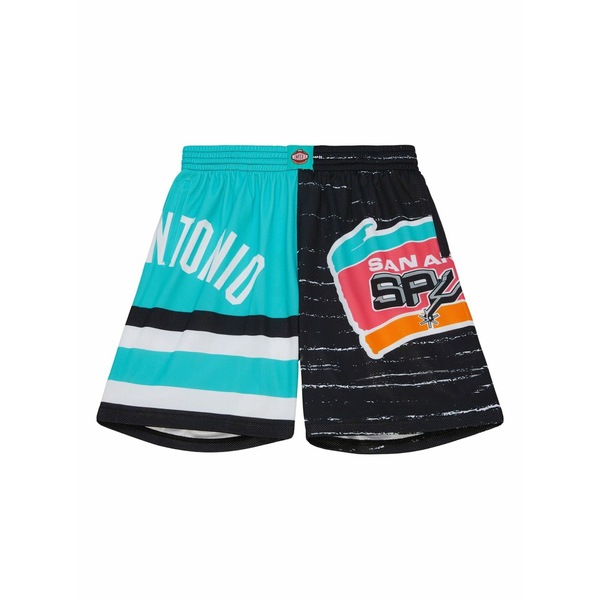 ミッチェル\u0026ネス メンズ 心地よいズボン下 ボトムス  san antonio spurs jumbotron 2.0 shorts Black
