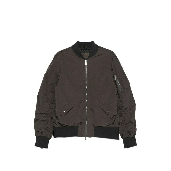 ジョルジオ ブラット メンズ 上衣＆上衣 アウター Zip-up bomber jacket  Grey