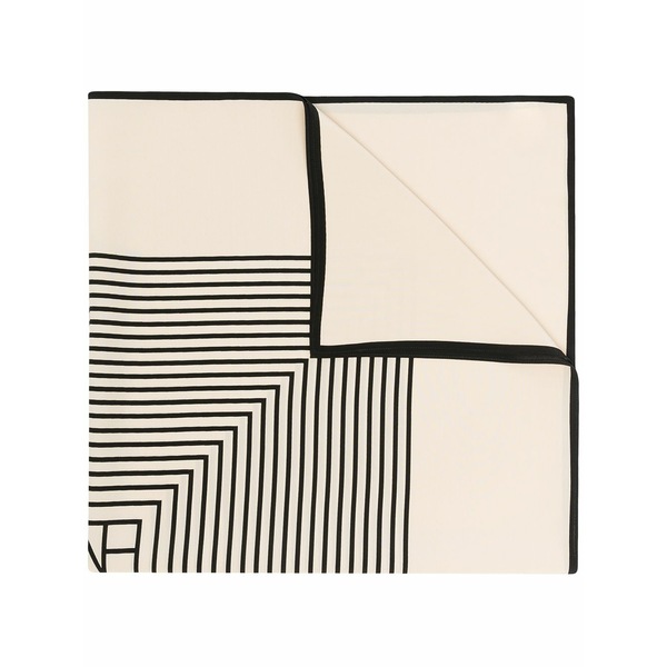 トーテム レディース えり巻き・袈裟・えり巻き 付属物 Stripe print scarf Neutrals